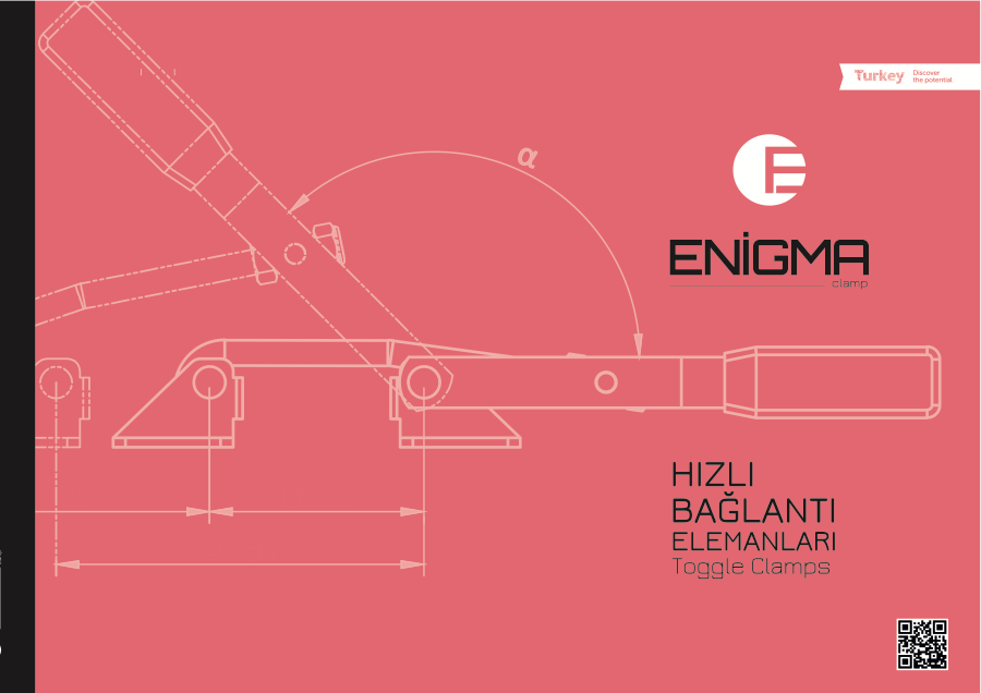 Enigma Klamp kataloğu kapağı