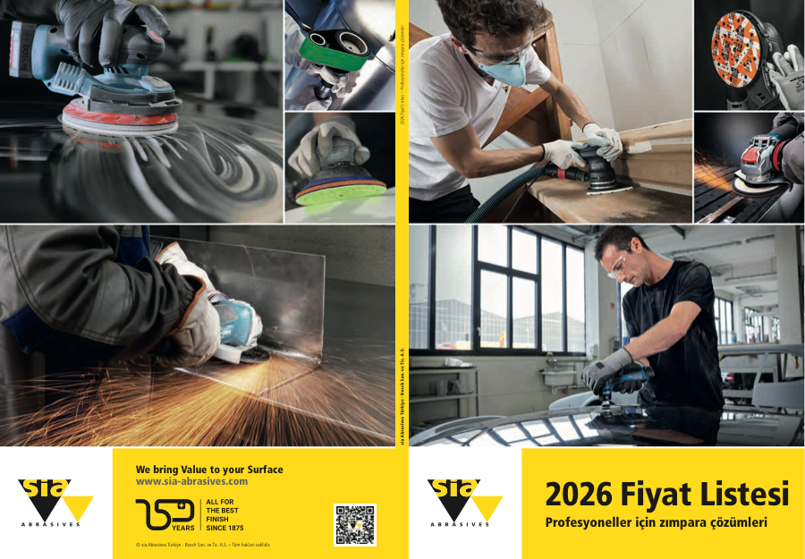 Sia Abrasives Bosch 2026 kataloğu kapağı